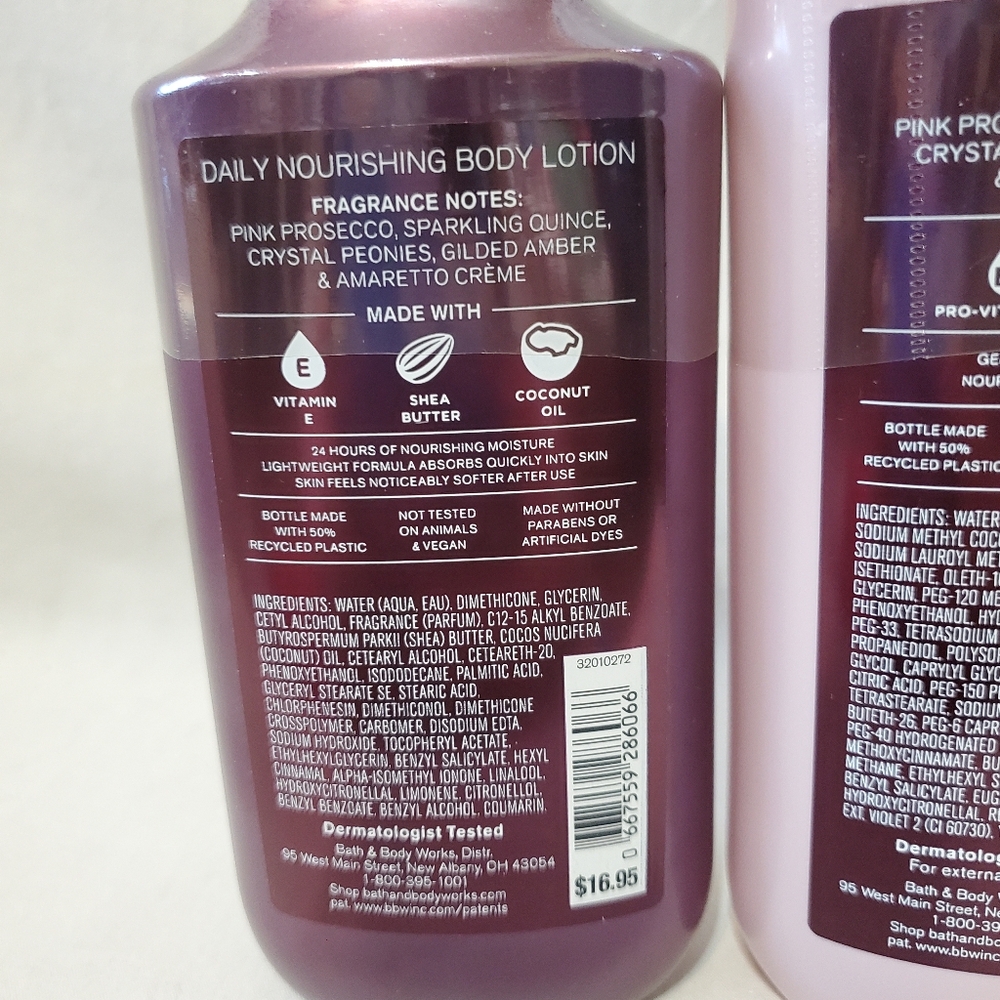 Bath & Bodyworks A Thousand Wishes Set Of Body Wash And Lotion Nwt - Picture 5 of 6